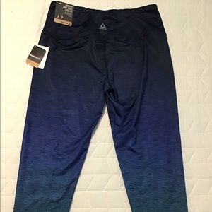Reebok high waist, mid-calf workout pants